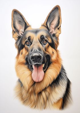 German Shepherd dog