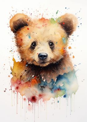 Bear Watercolor