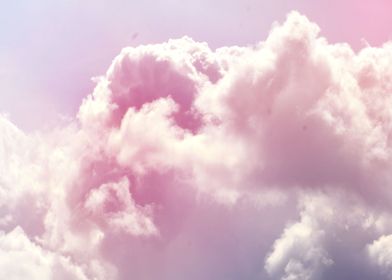 pinky cloud aesthetic