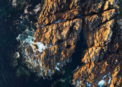 Irish Coast from Above