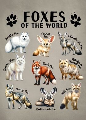 Foxes of the World Fox