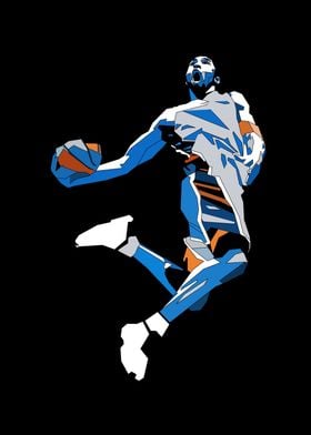 Basketball pop art