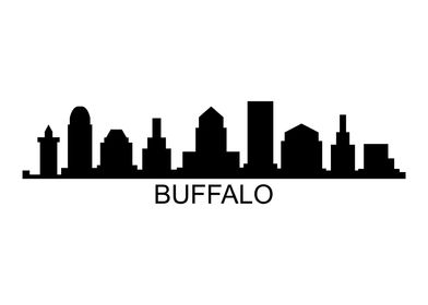 Buffalo skyline