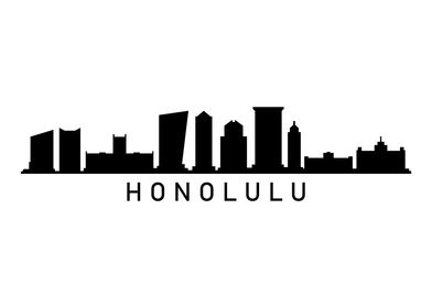 Honolulu skyline