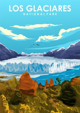 Los Glaciares Nature Art