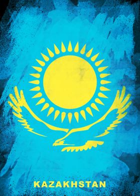 KAZAKHSTAN FLAG