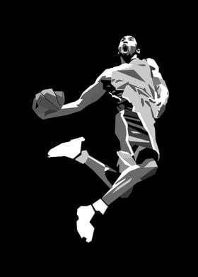 Basketball pop art