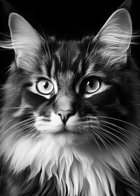 Bnw Cool Cat