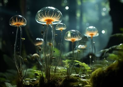 Glowing Canopy Shrooms