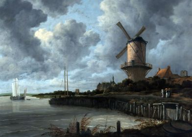 The Windmill at Wijk 