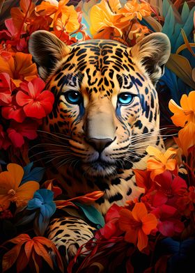 Jaguar Tropical Jungle
