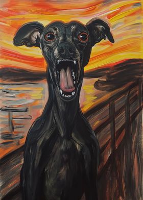 Black Greyhound Screaming