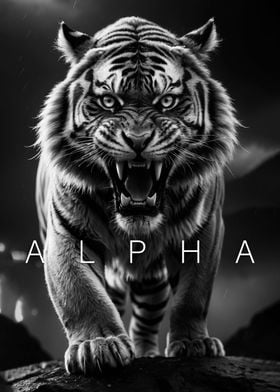alpha tiger King poster