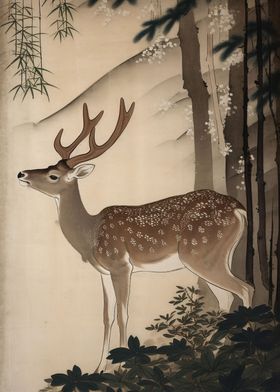 Deer In Forest