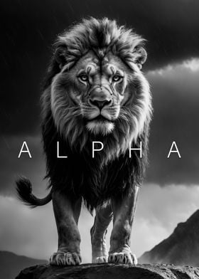 alpha lion King poster