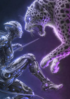 Warrior Vs Mystic Leopard