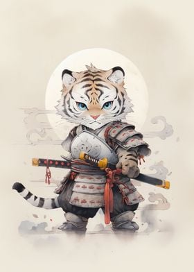 Baby Tiger Samurai