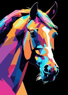 Horse Pop Art 2