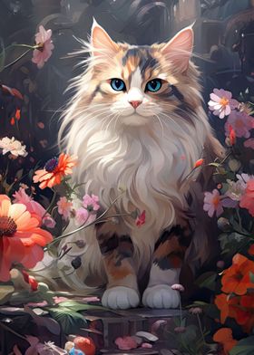 cat flower