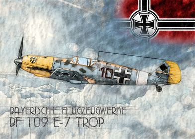 BF 109 E7 Trop