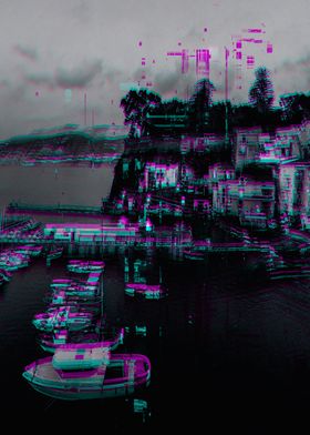 Sorrento Italy Glitch