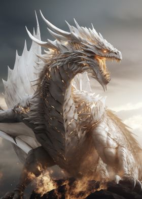 White Gold Dragon