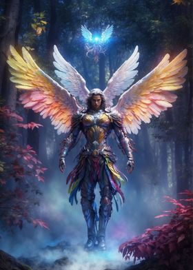 Colorful archangel