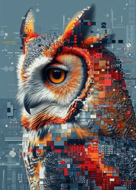 The Pixelated Owl