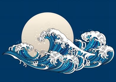 Hokusai wave