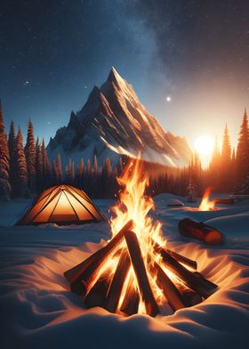The Mountain Campfire