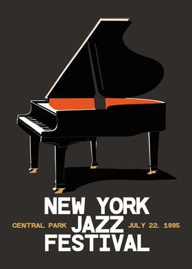 New York Jazz Festival Art