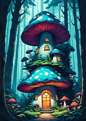 Mushroom House