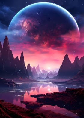 Cosmic Planet Landscape