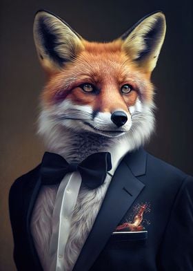 Well Dressed Fox