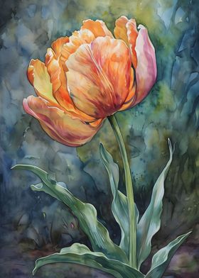 Tulip painting