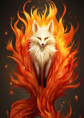 kitsune fox animal