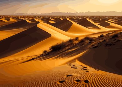 Sand and desert