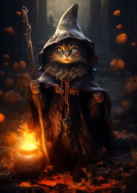 the witch cat