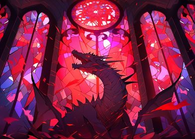 Dragon mythical poster