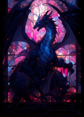 fantasy art poster dragon