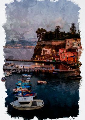 Coast of Sorrento Italy