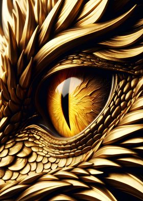 Gold Dragon Eye