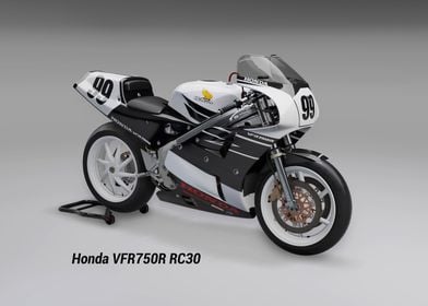 Honda VFR750R RC30 1988