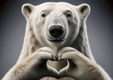 Polar Bears Arctic Love