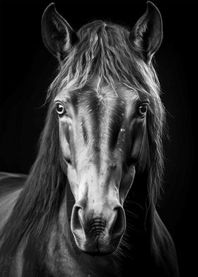 Horse Bnw