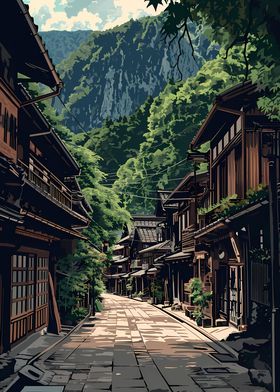 Old Japanese Village