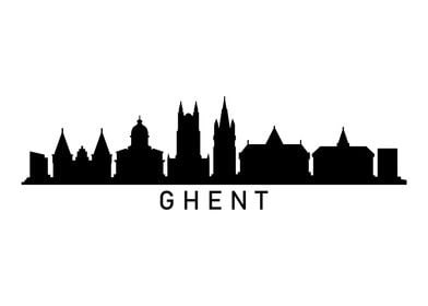 Ghent skyline