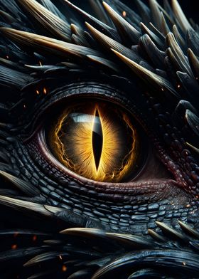 Gold Dragon Eye