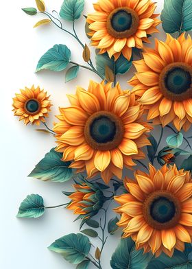 Sunflower Poster