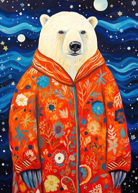 Tribal Animal 8 Polar Bear